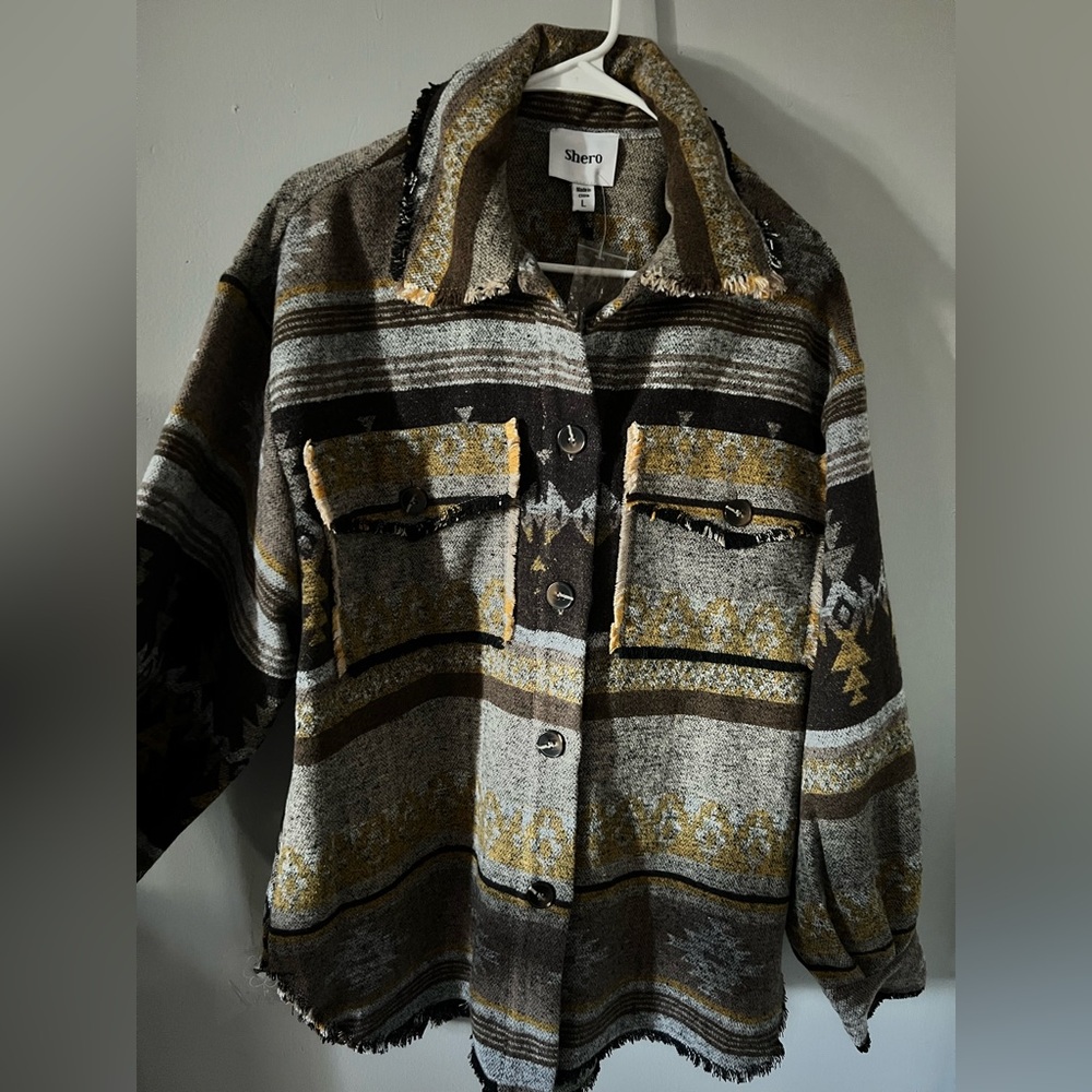 Brown coat